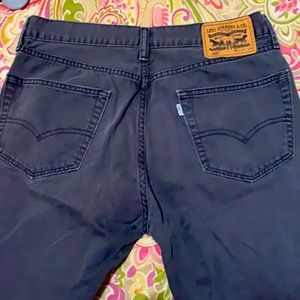 SIZE 33-34 LEVIS 505® DRIVING JEANS NAVY/OBSIDIAN